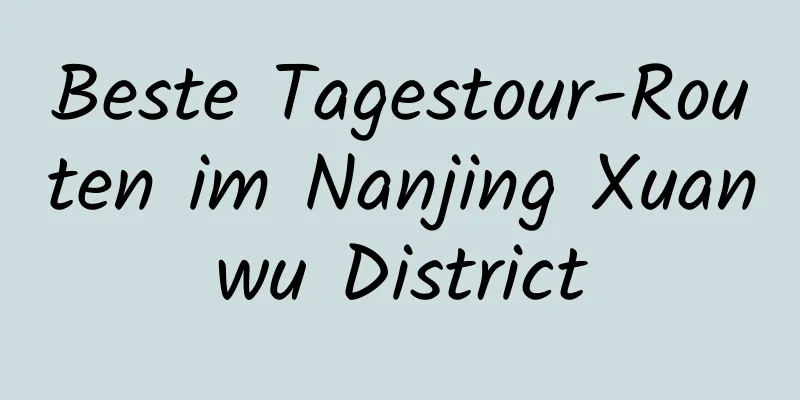 Beste Tagestour-Routen im Nanjing Xuanwu District