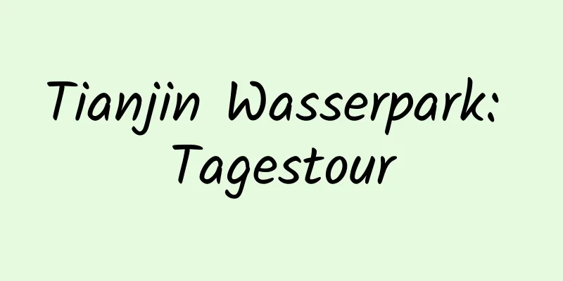 Tianjin Wasserpark: Tagestour