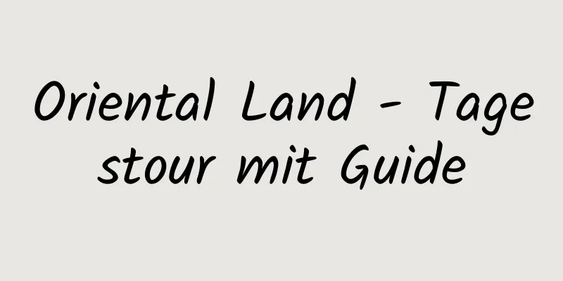 Oriental Land - Tagestour mit Guide