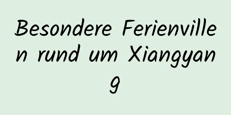 Besondere Ferienvillen rund um Xiangyang