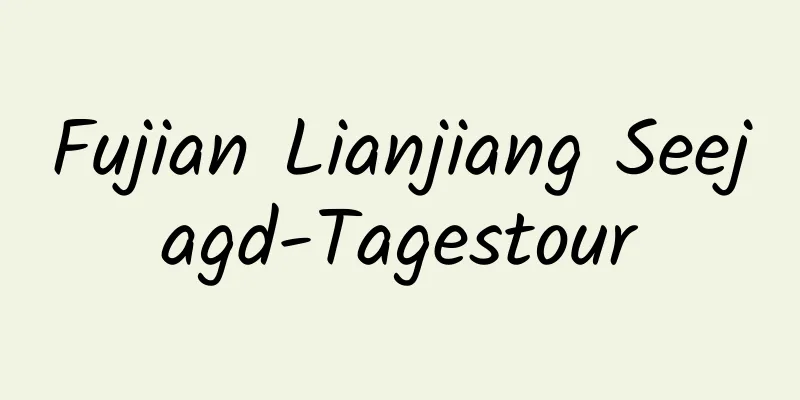 Fujian Lianjiang Seejagd-Tagestour