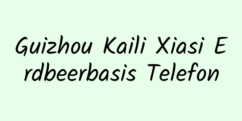 Guizhou Kaili Xiasi Erdbeerbasis Telefon