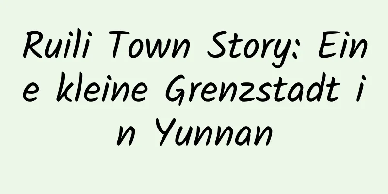 Ruili Town Story: Eine kleine Grenzstadt in Yunnan