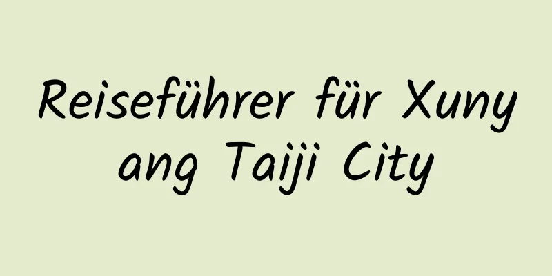 Reiseführer für Xunyang Taiji City