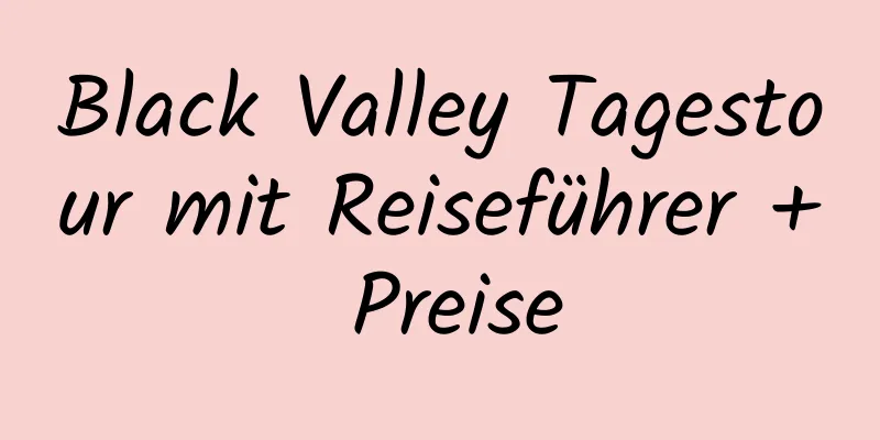 Black Valley Tagestour mit Reiseführer + Preise